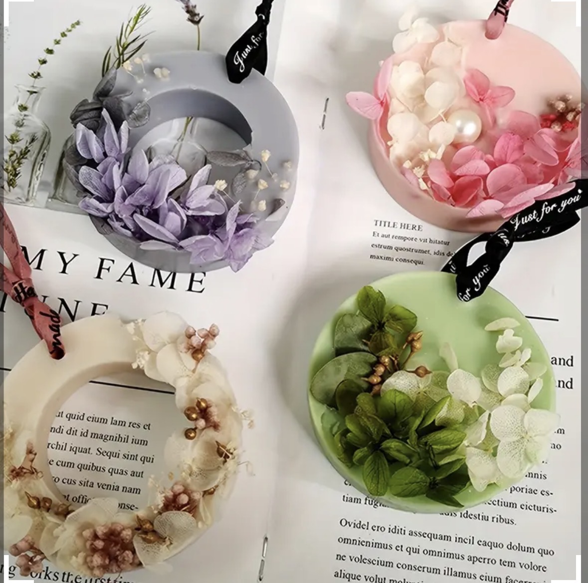 Ambiance Pearl · Lumânare artizanală din ceară de soia NaturaFlame