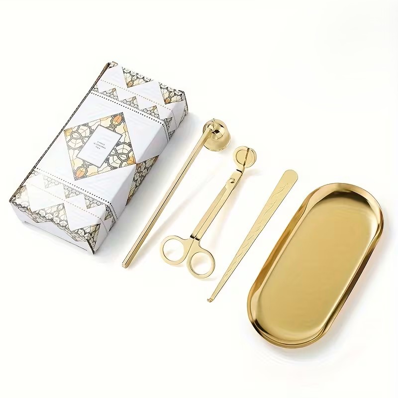 Set 4 piese Îngrijire Lumânări NaturaFlame