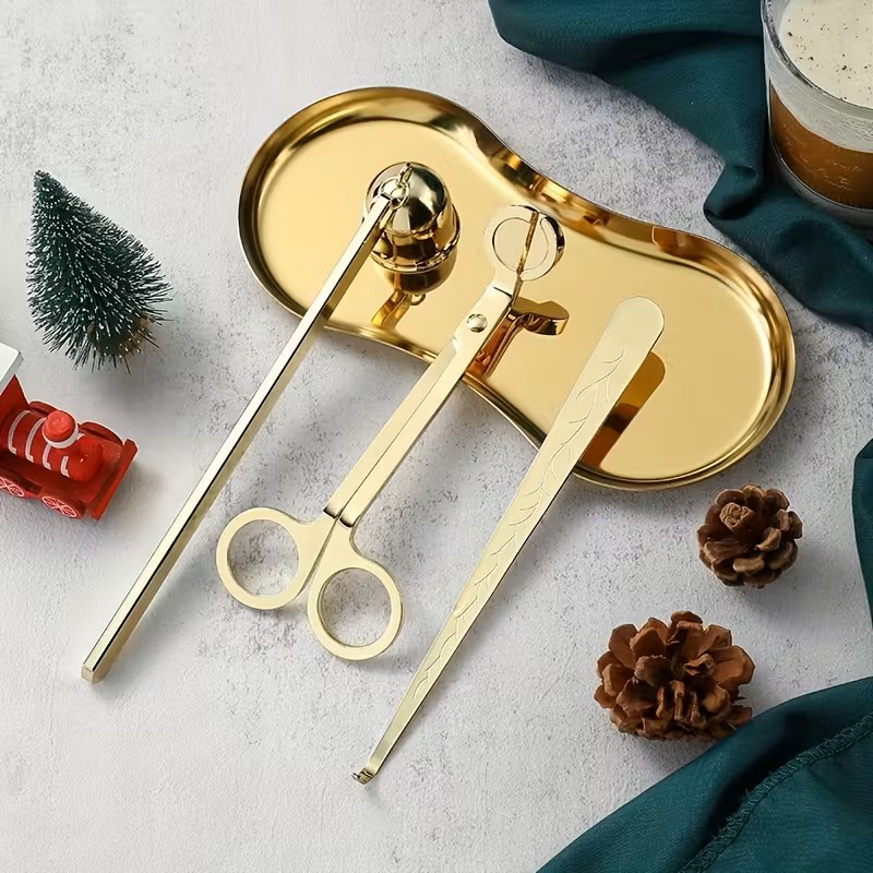 Set 4 piese Îngrijire Lumânări detaliu 2