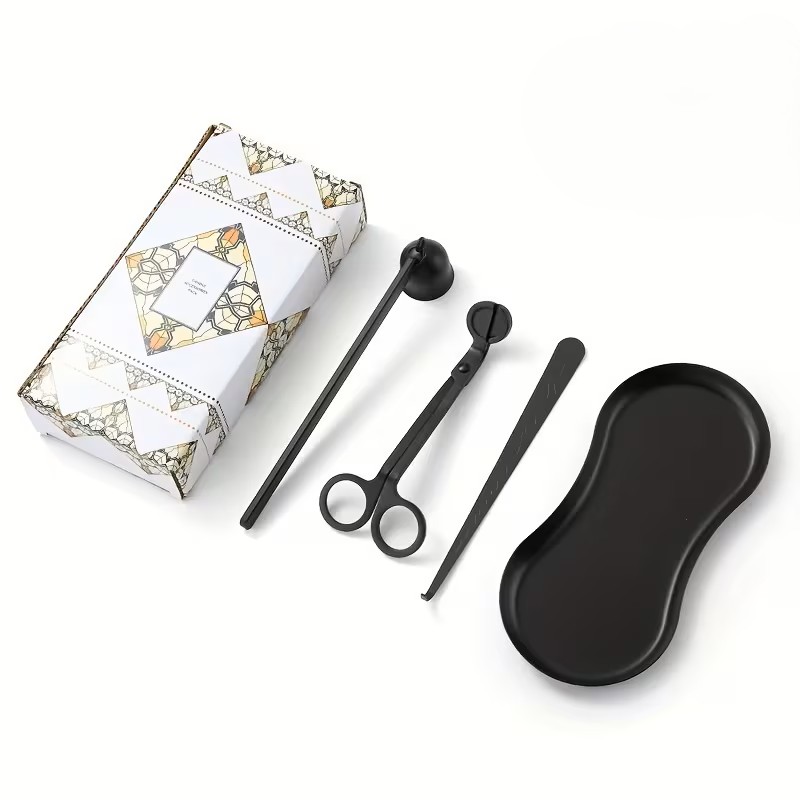 Set 4 piese Îngrijire Lumânări NaturaFlame